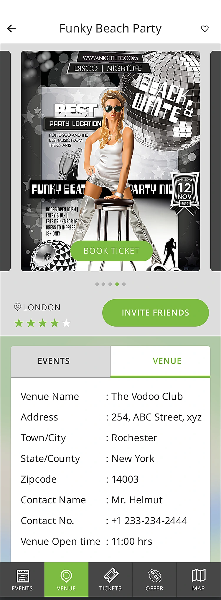 Ahroo: Venue