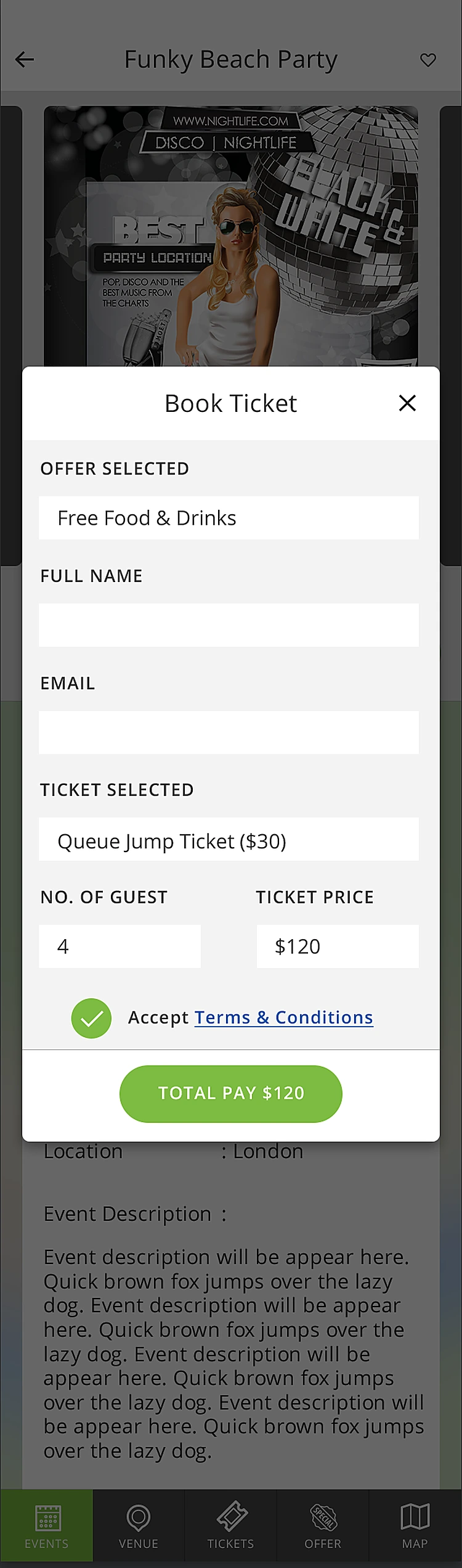 Ahroo: Book ticket
