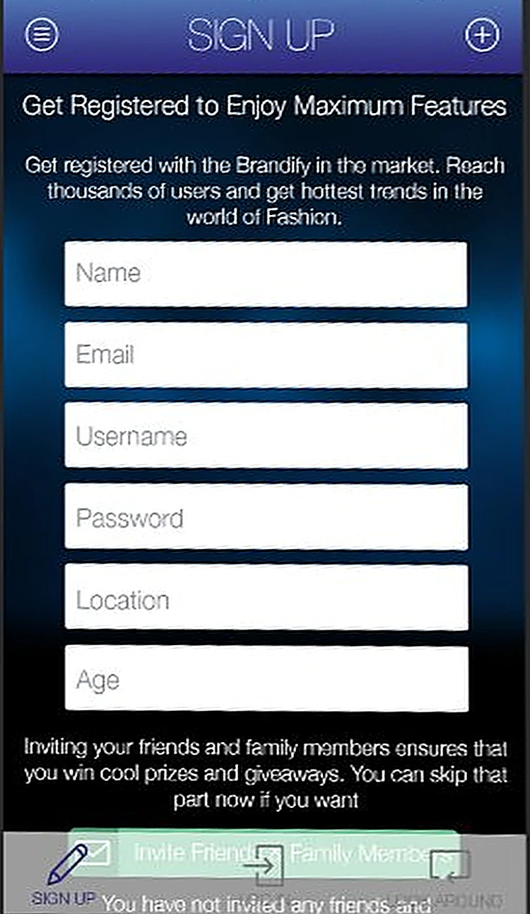 Brandify: Register