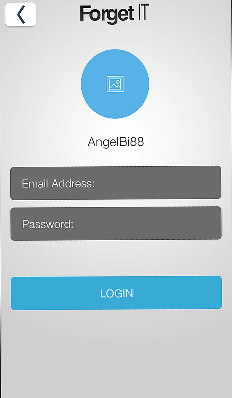 Forget IT: Login