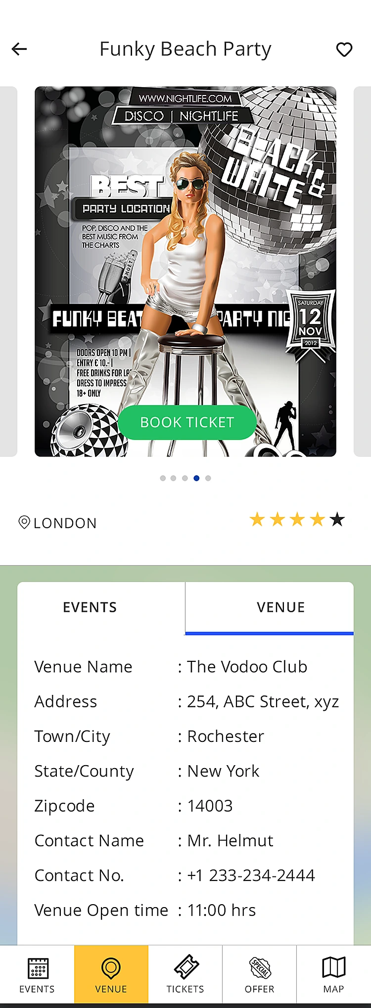 Local Hunter: Venue