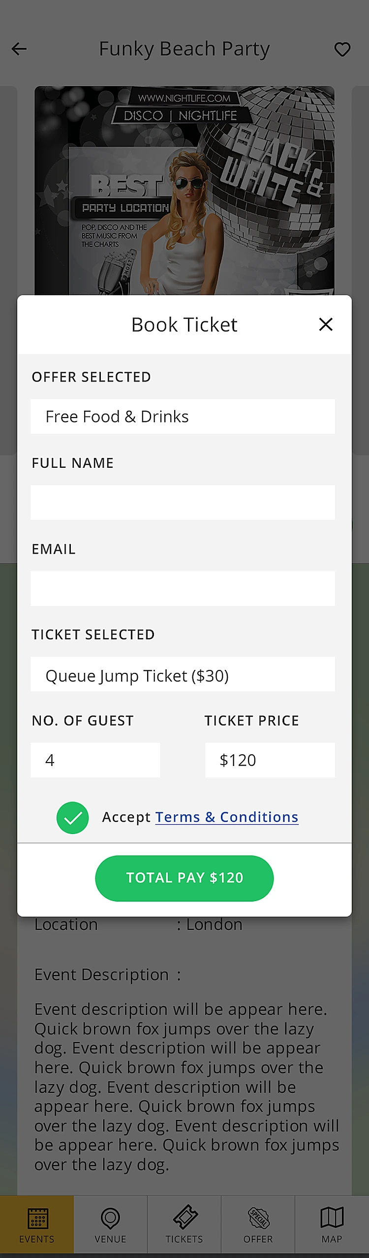 Local Hunter: Book ticket
