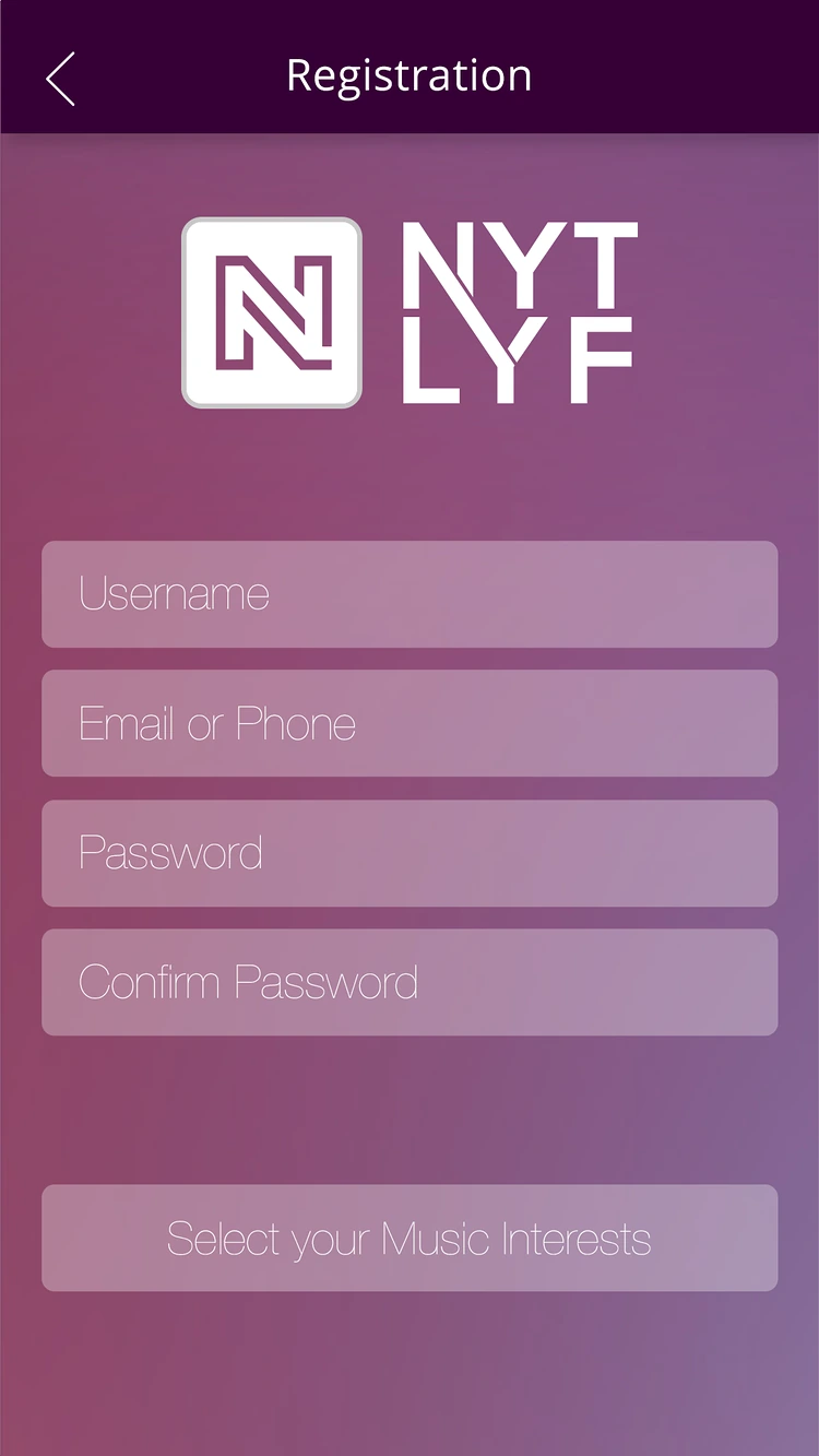 NYT LYF: Registration