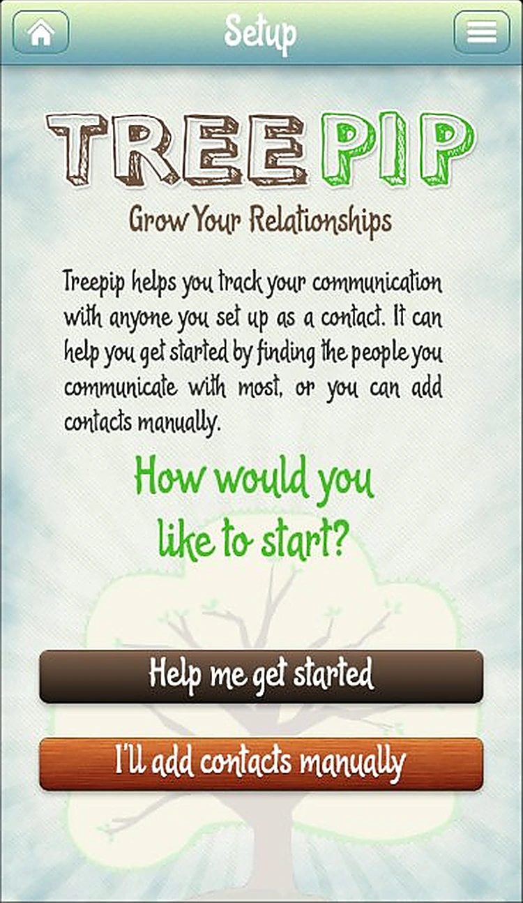 TreePip: Setup