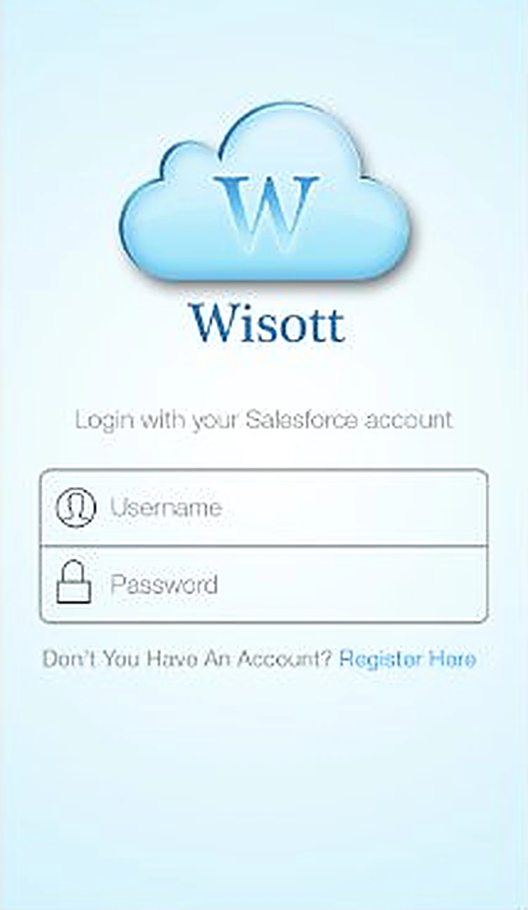 Wisott: Login