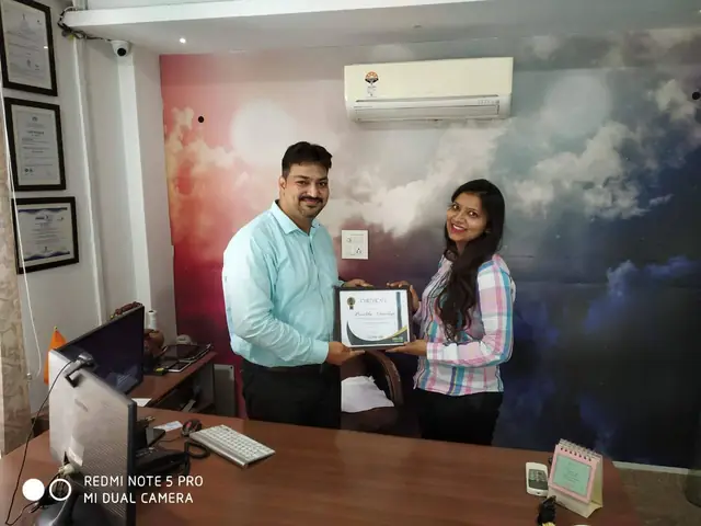 Pratibha Chanaliya, certificate of appreciation