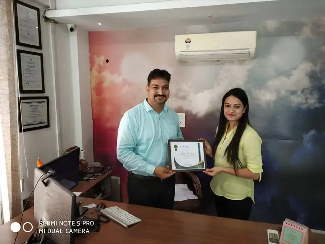 Anuj Kachroo, certificate of appreciation