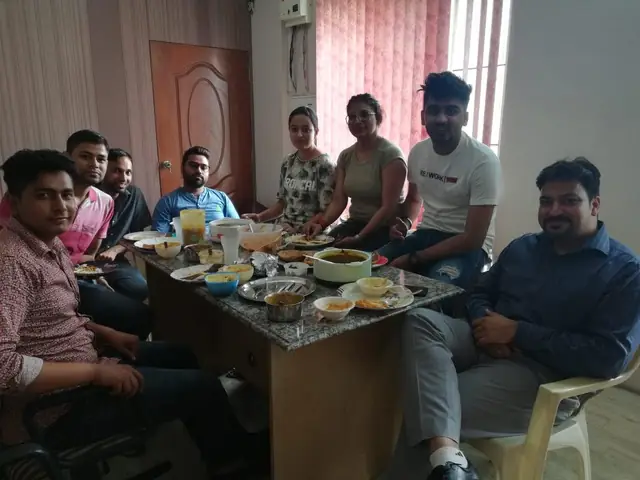 Team lunch together