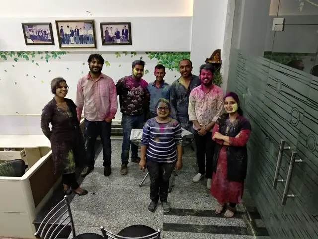 Holi in the office