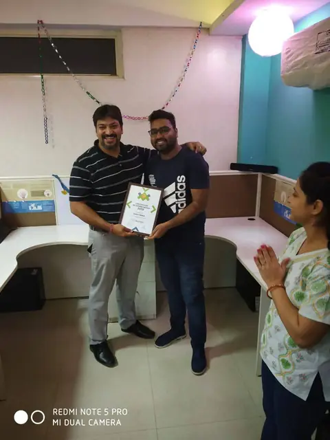 Certificate of appreciation