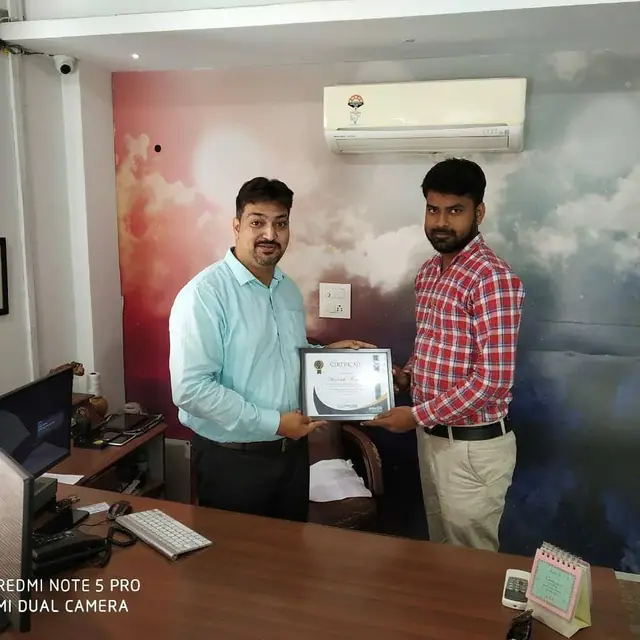 Certificate of appreciation