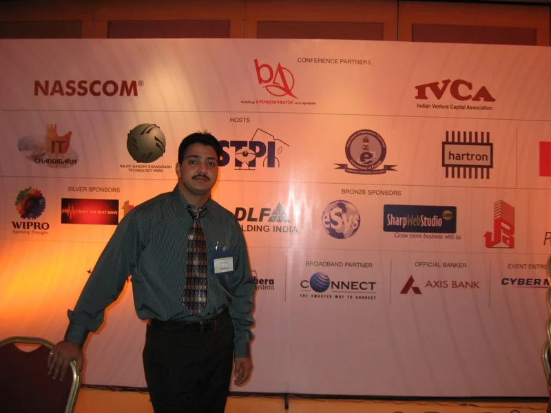 Bronze sponsor at a NASSCOM conference hosted by STPI, Chandigarh
