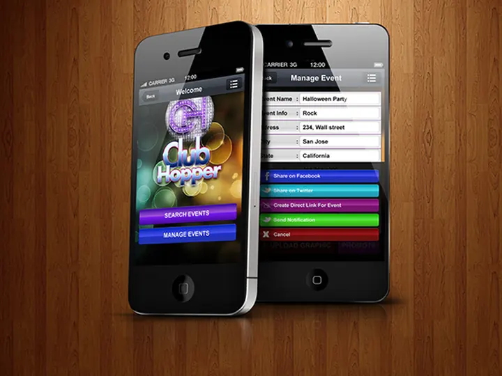 Club Hopper: Nightlife events app