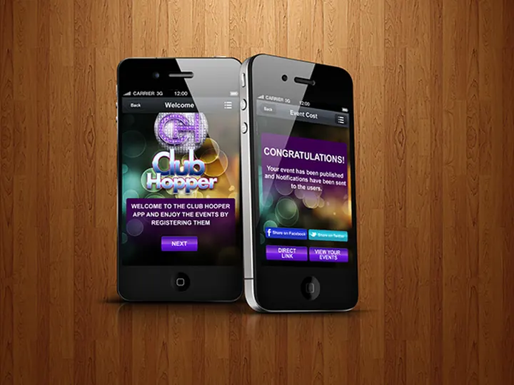 Club Hopper: Nightlife events app