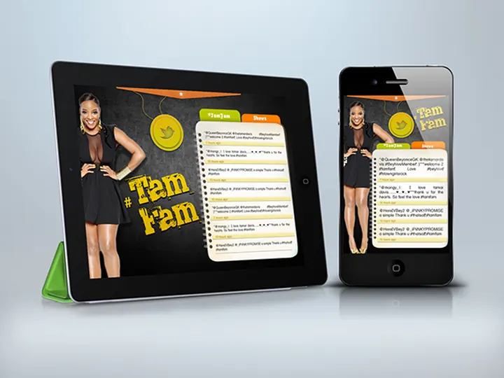 Tamar Davis: Artist fan app
