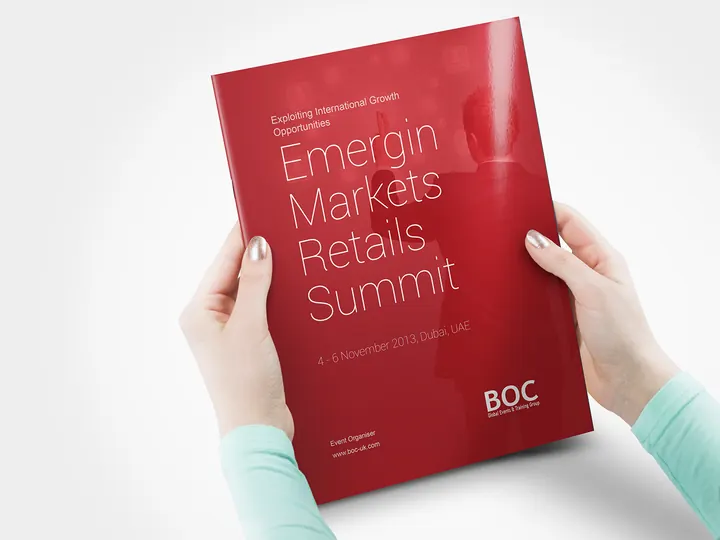 Emerging Markets Retail Summit: Event brochure for BOC