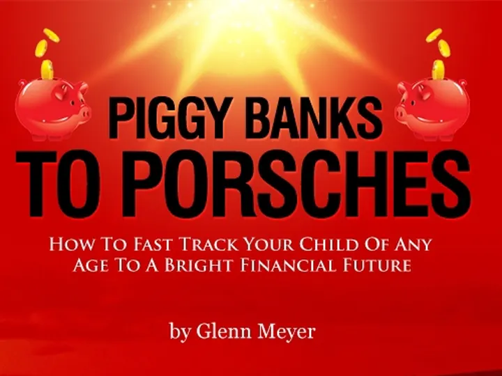 Piggy Banks to Porsches: Book cover design