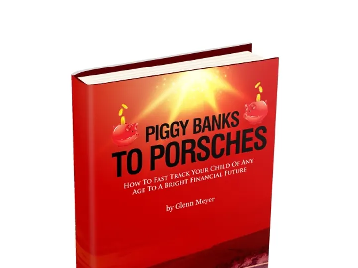 Piggy Banks to Porsches: Book cover design