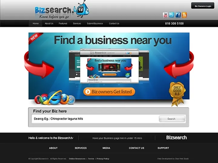 Bizsearch: Local business directory