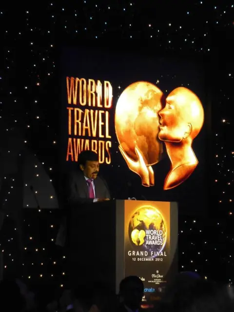 World Travel Awards Grand Final at The Oberoi, Gurgaon