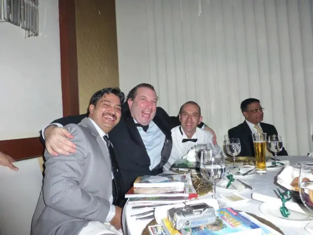 Our director Hemant with the winning team