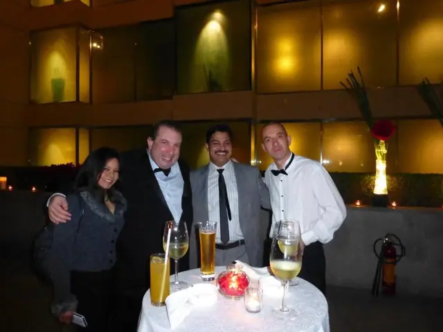 Pre-awards drinks with the CruiseMiles.com team
