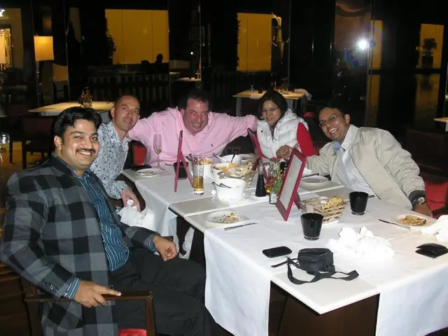 Dinner with the CruiseMiles.com team the next evening